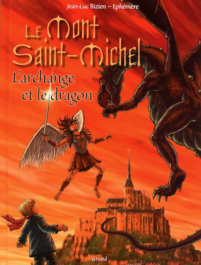 Jean-Luc BIZIEN et EPHEMERE - Le Mont-Saint-Michel - archange et le dragon