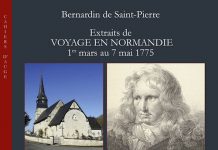 Bernardin de Saint-Pierre – Extraits de Voyage en Normandie – 1er Mars au 7 Mai 1775 Bernardin de Saint-Pierre - Extraits de Voyage en Normandie - 1er Mars au 7 Mai 1775