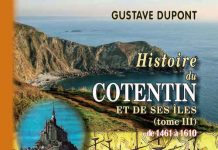 Gustave DUPONT : Histoire du Cotentin et de ses Îles – Tome 3 Gustave DUPONT - Histoire Cotentin et iles - 3